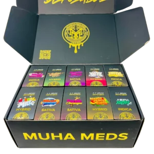 Muha Meds 3.5grams Melted Diamonds Disposable ((Mixed Flavors)