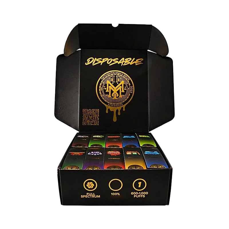 Muha Meds 1500mg Disposable Master Box (Mixed Flavors)