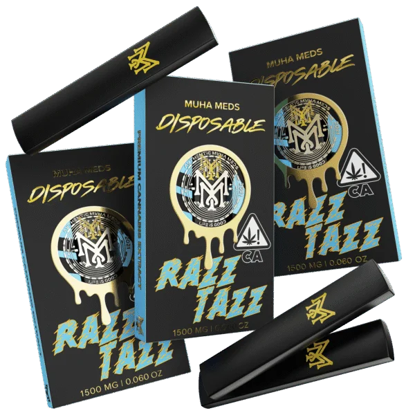 Muha Meds Razz Tazz 1500mg Disposable